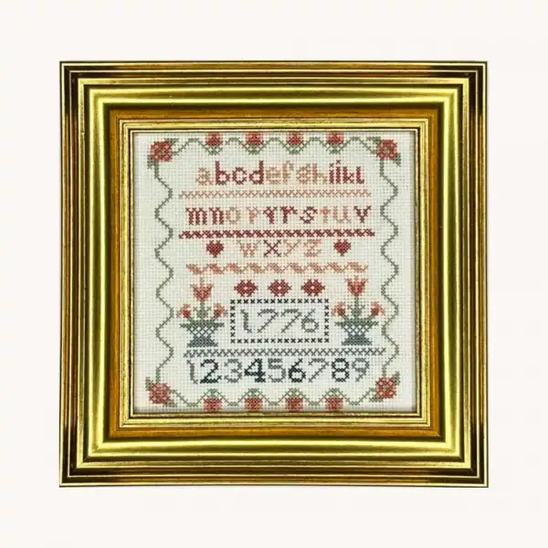 Vintage 1776 Sampler Cross Stitch Kit | Posy Collection