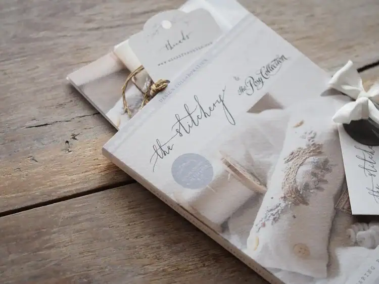 Leaping Rabbit Pincushion Embroidery Kit - Image 2